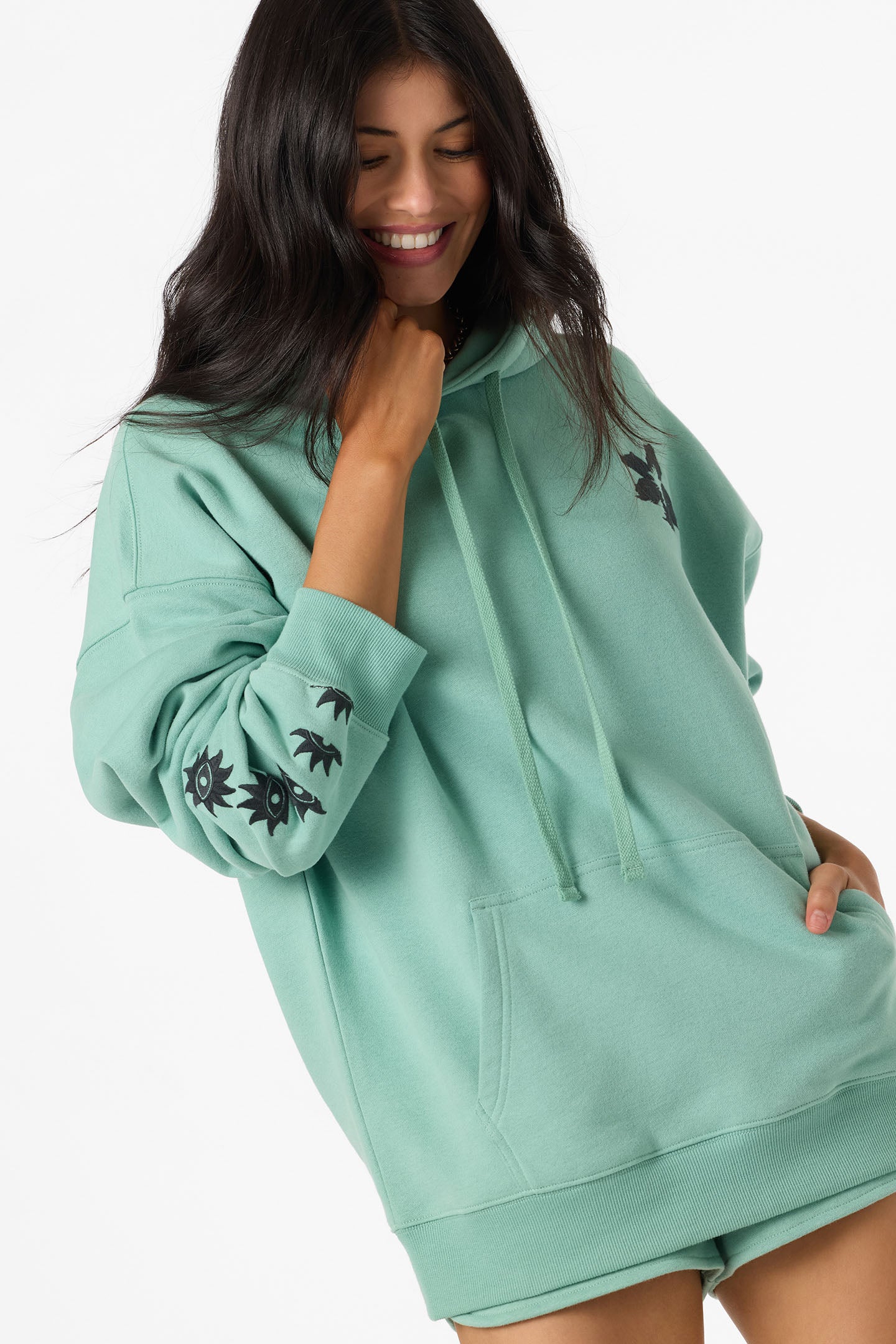 TROPIC MELT OVERSIZE HOODIE