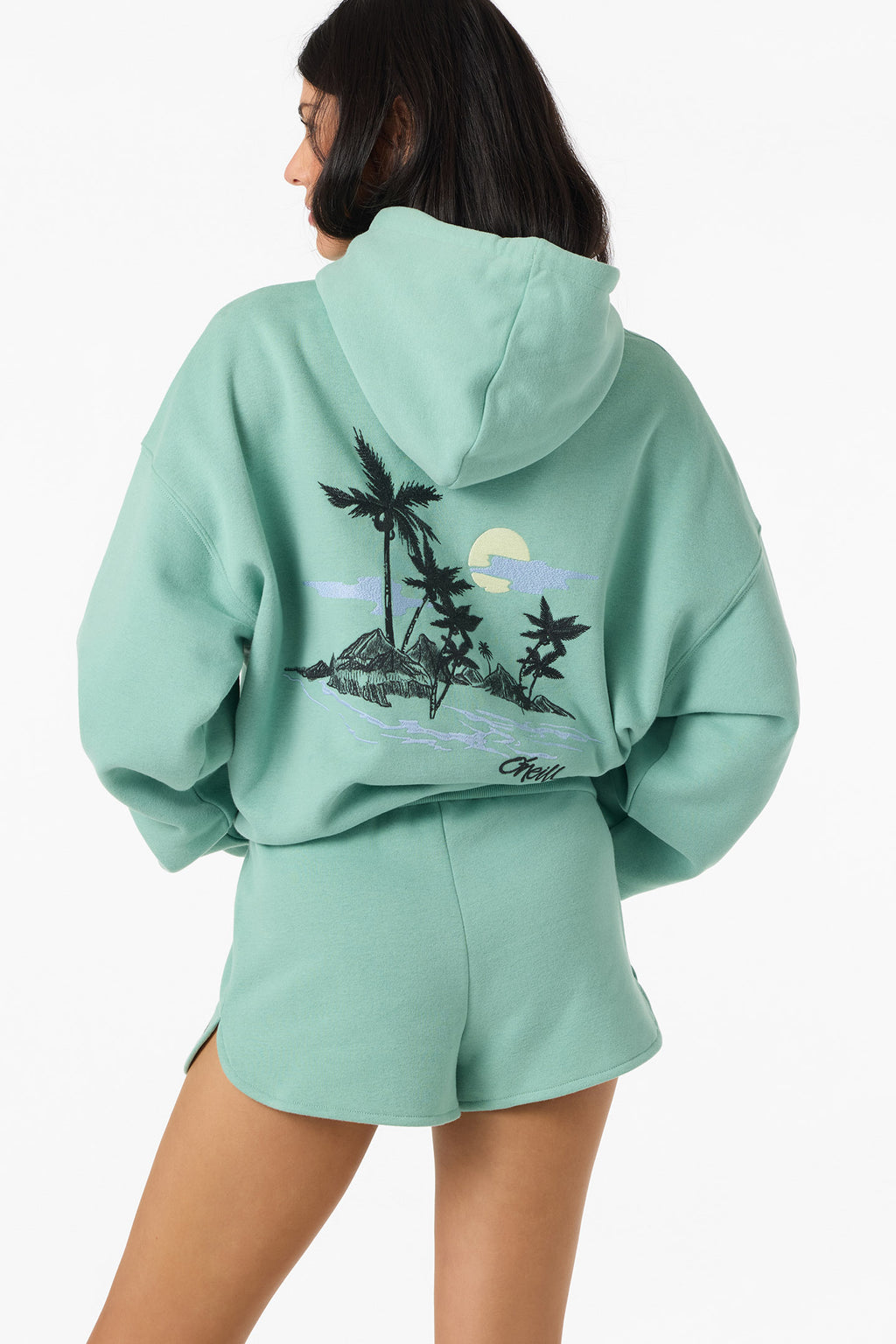 TROPIC MELT OVERSIZE HOODIE