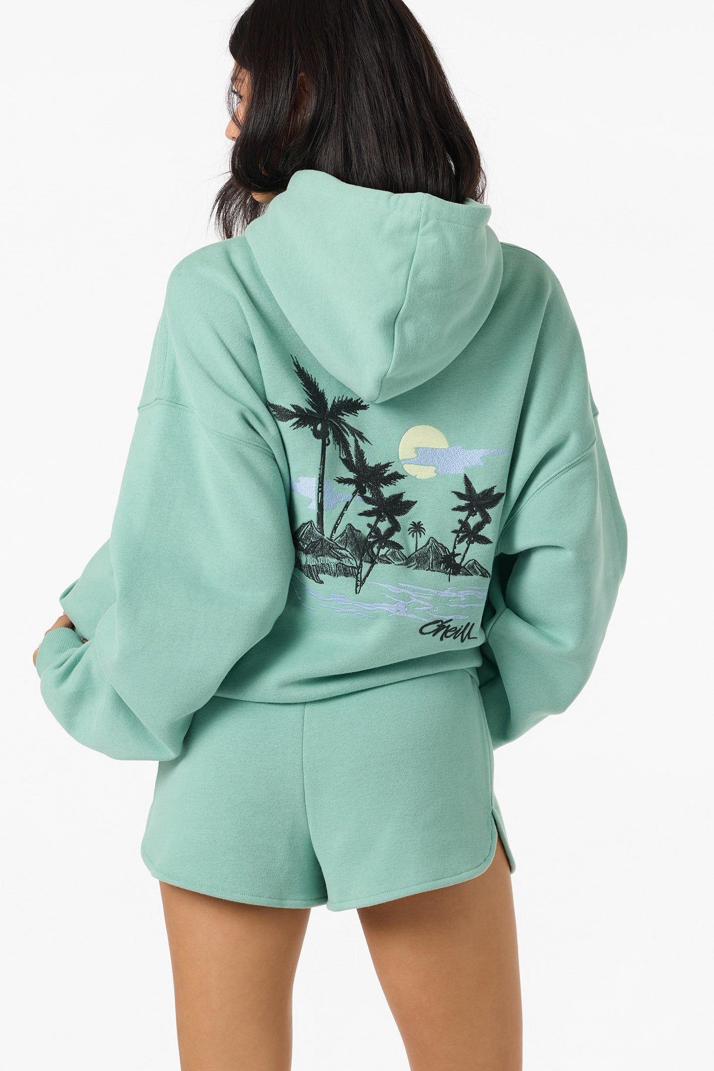 TROPIC MELT OVERSIZE HOODIE