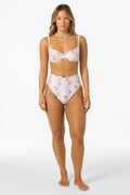 IVY FLORAL SEASHELL TOP