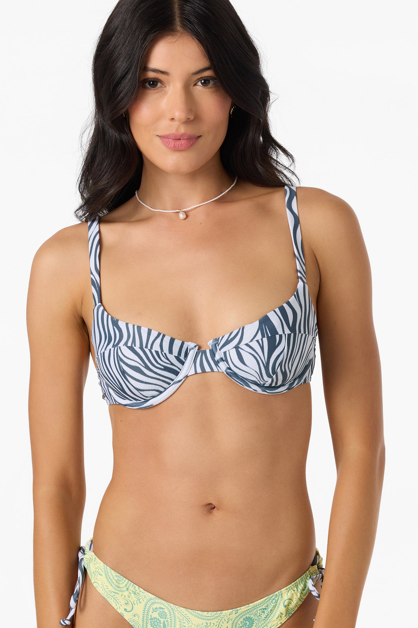 MARGO ABSTRACT SEASHELL TOP