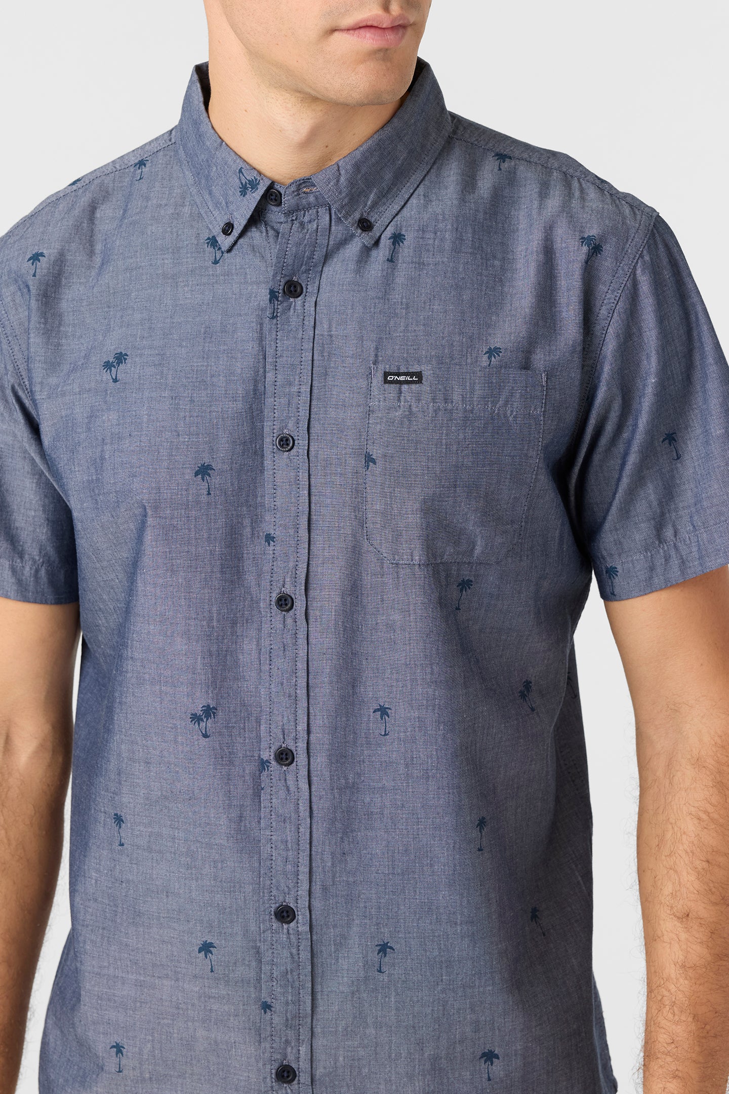 TOPSIDE CHAMBRAY TOP