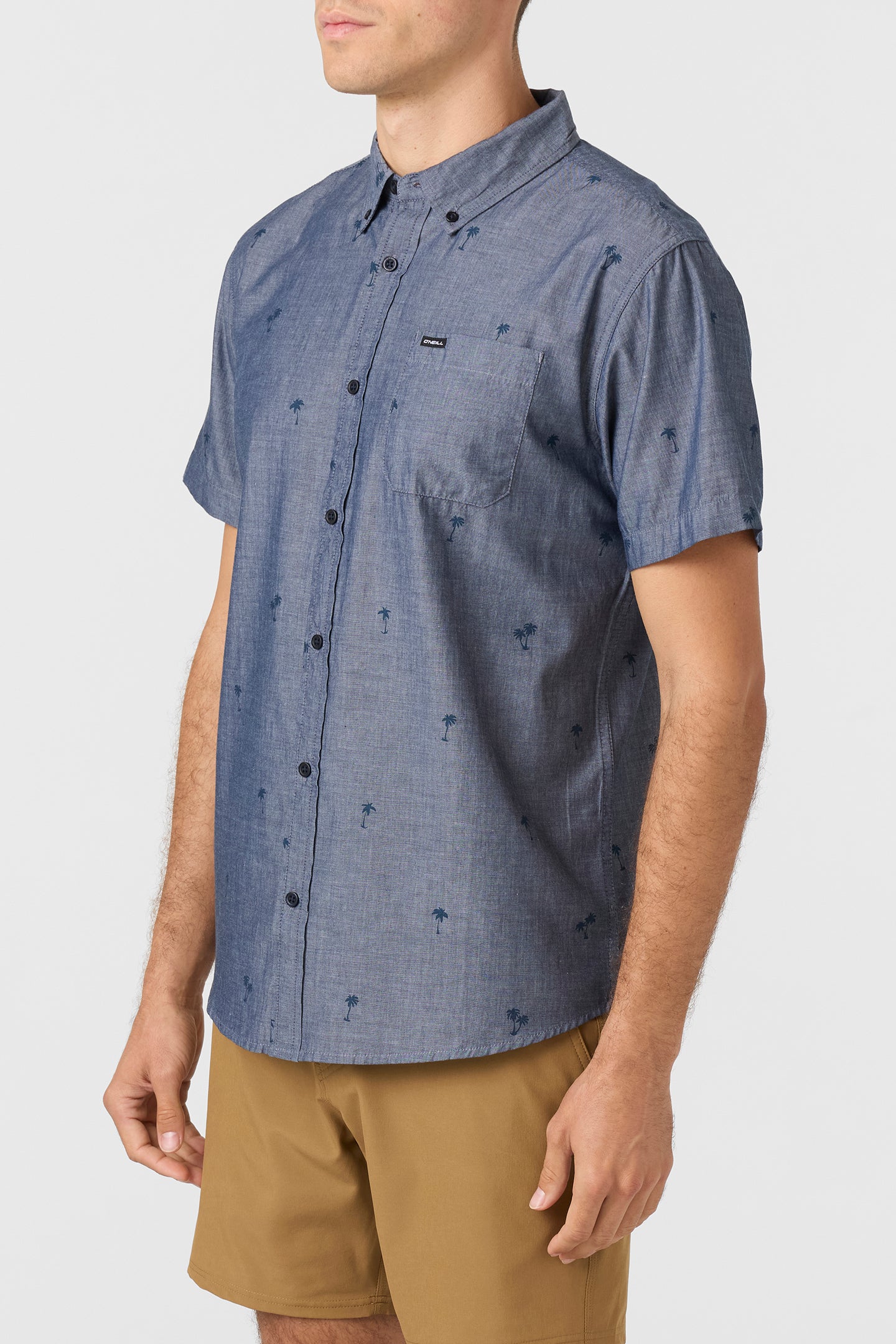 TOPSIDE CHAMBRAY TOP