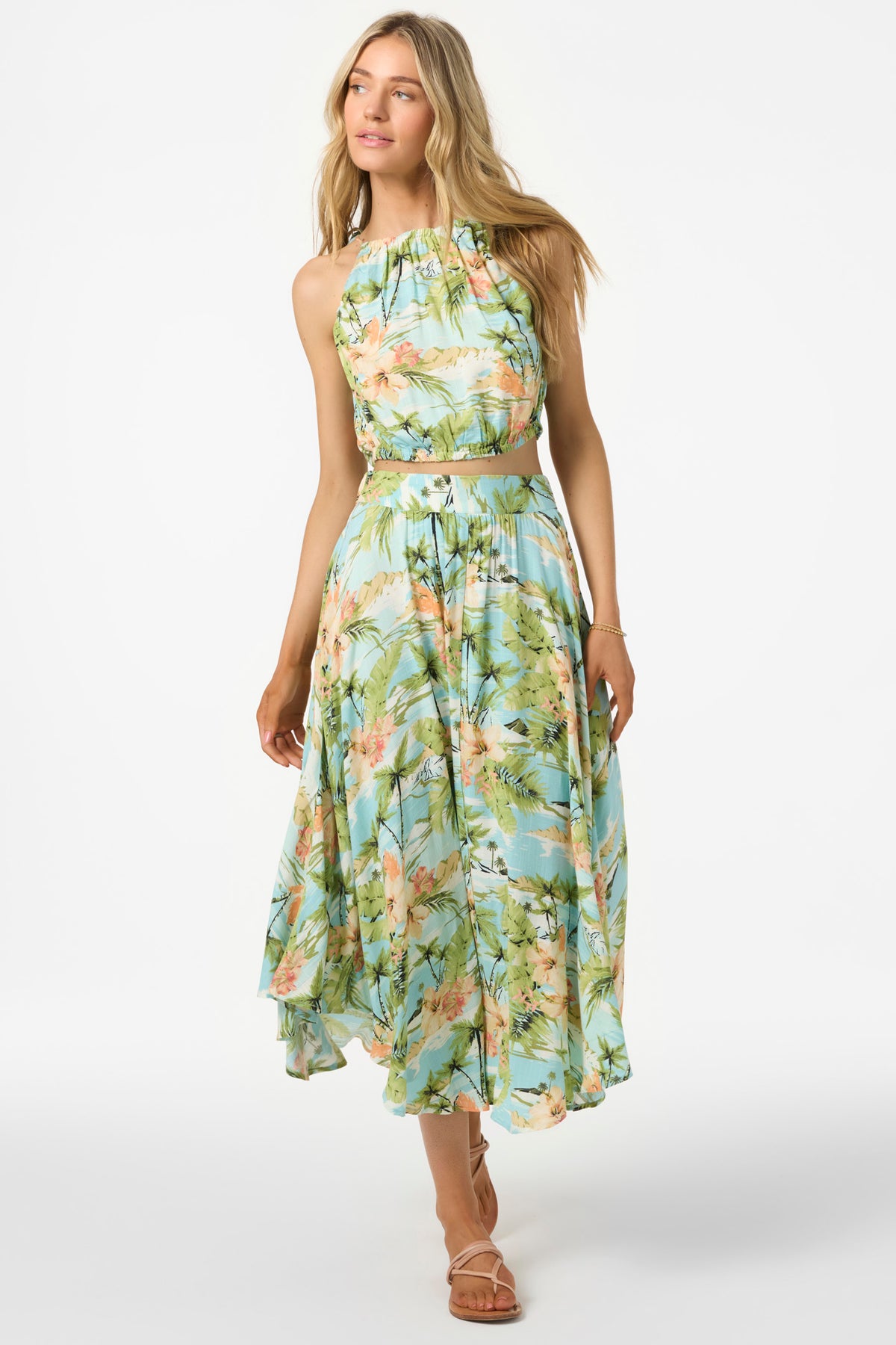 MARNIE TROPICAL SKIRT