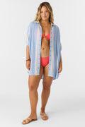 CARLEE STRIPED COVER UP