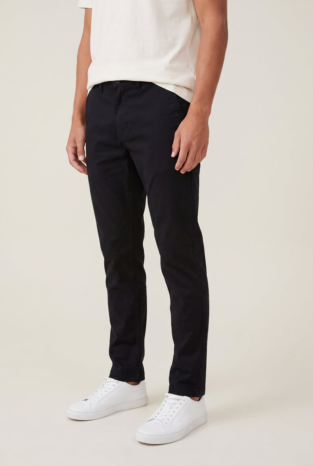 CONTACT SLIM CHINO PANTS