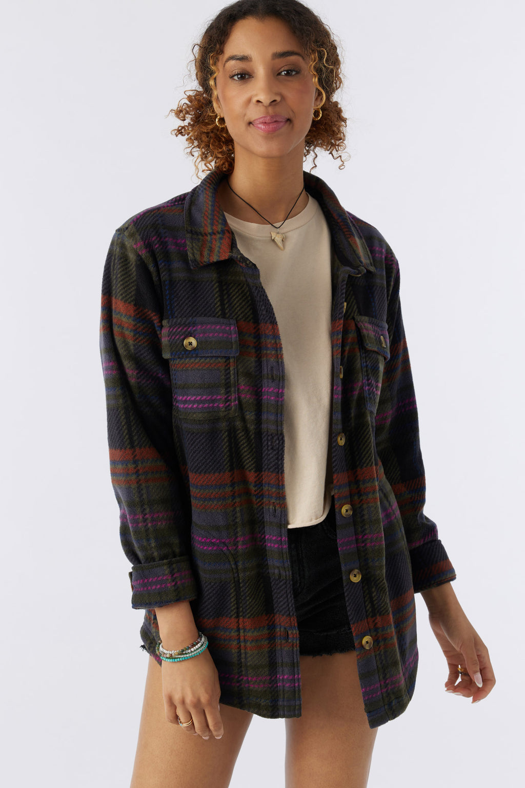 COLLINS FLEECE TOP