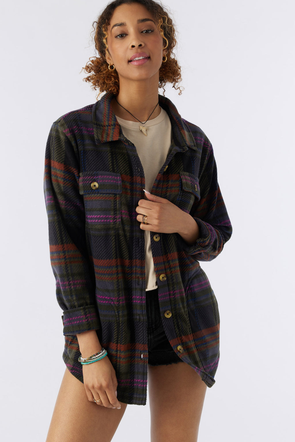 COLLINS FLEECE TOP