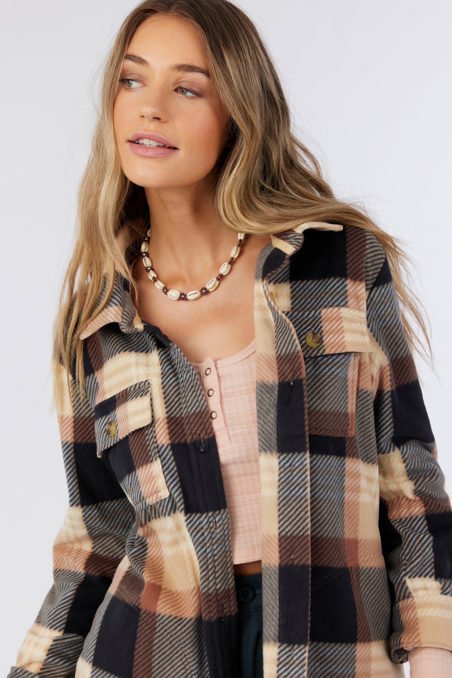 COLLINS FLEECE TOP