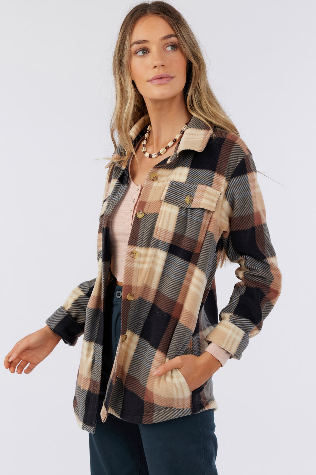 COLLINS FLEECE TOP