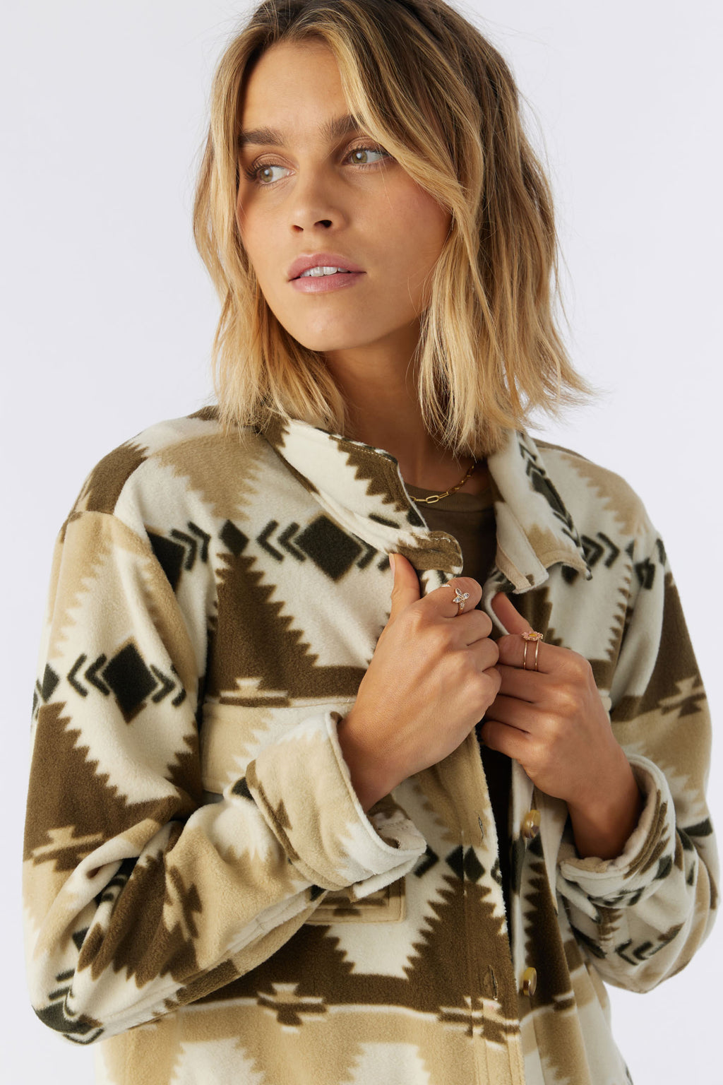 COLLINS FLEECE TOP