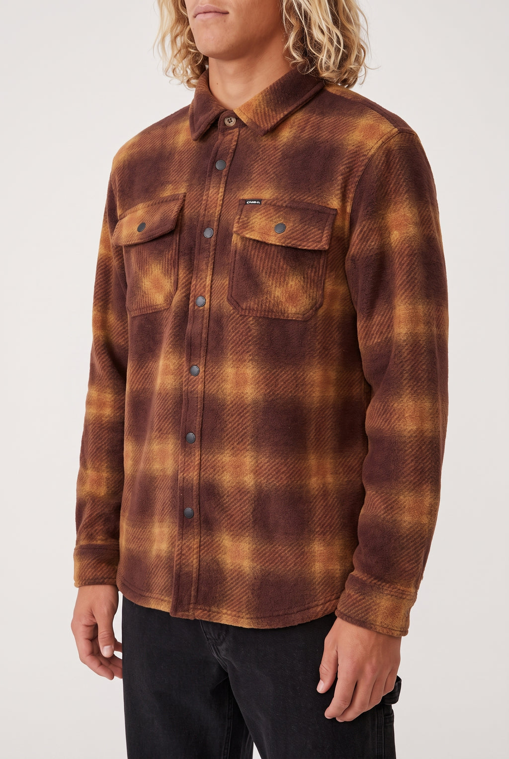 GLACIER PLAID SUPERFLEECE