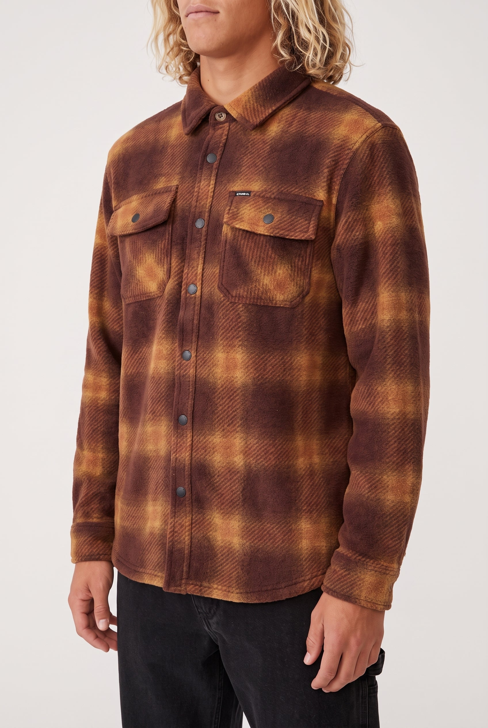GLACIER PLAID SUPERFLEECE