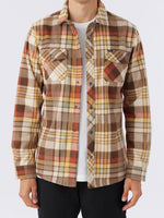 GLACIER PLAID SUPERFLEECE