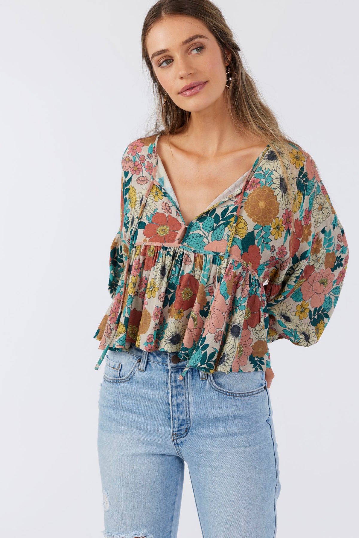 JUNIE WOVEN TOP