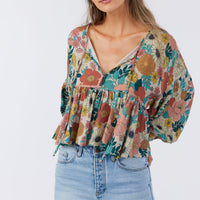 JUNIE WOVEN TOP