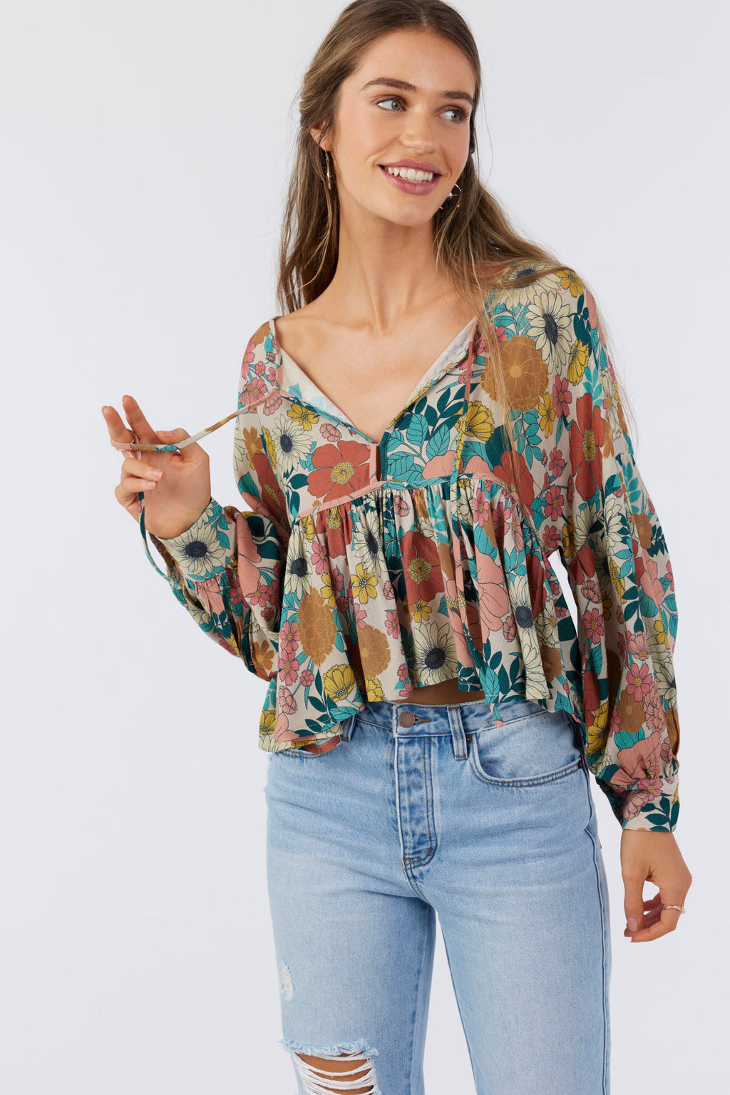 JUNIE WOVEN TOP