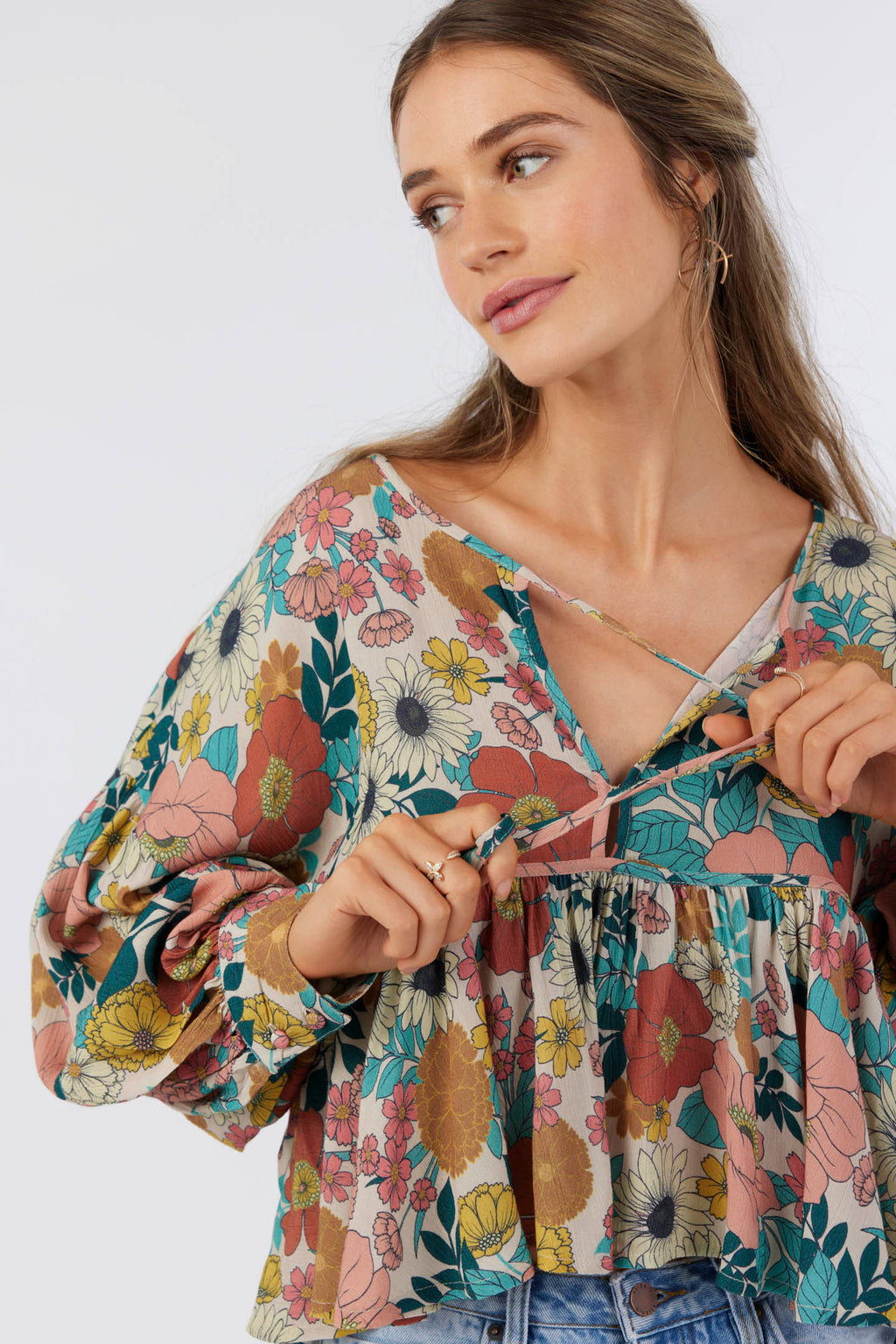 JUNIE WOVEN TOP