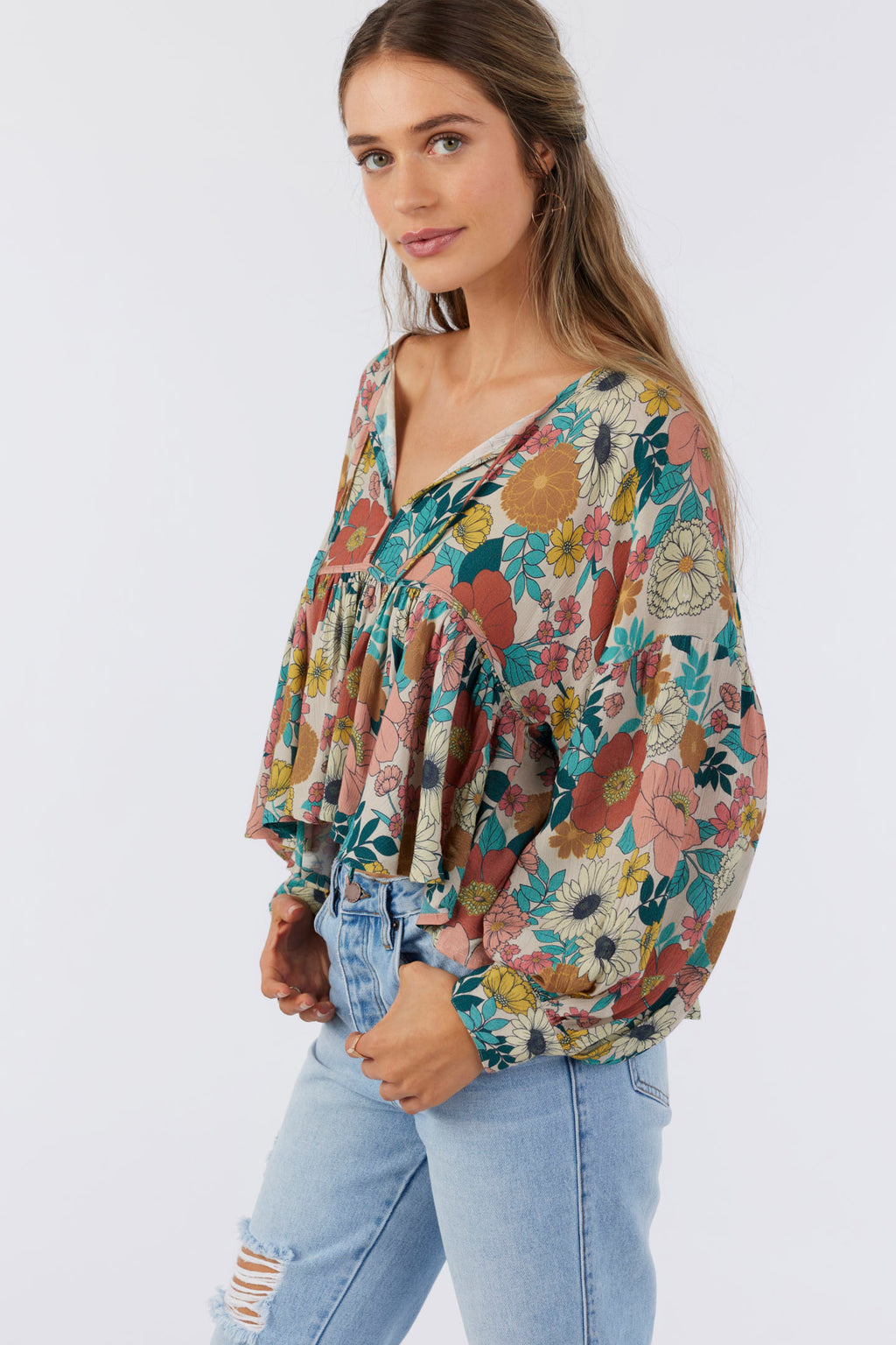 JUNIE WOVEN TOP