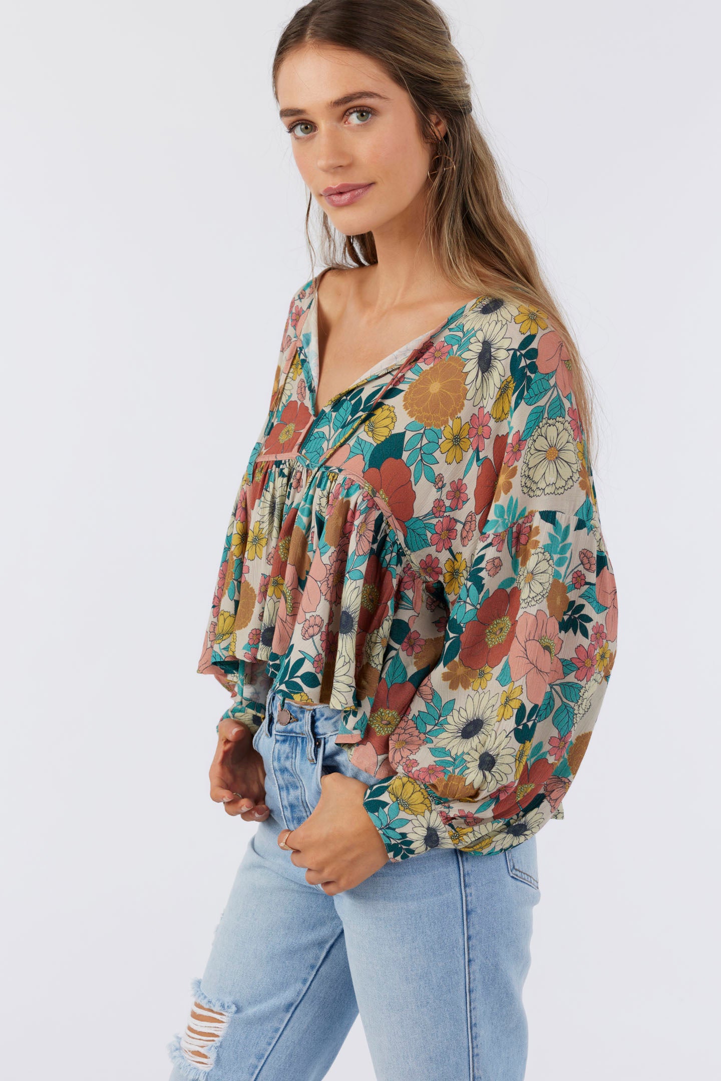 JUNIE WOVEN TOP