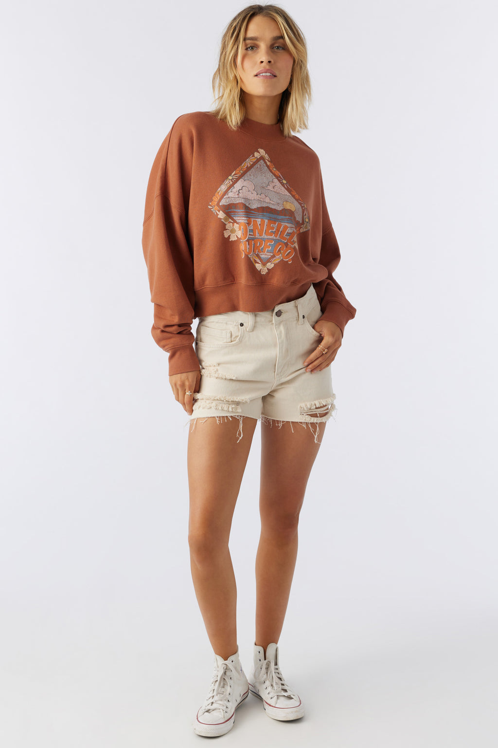 MOMENT CROP FLEECE