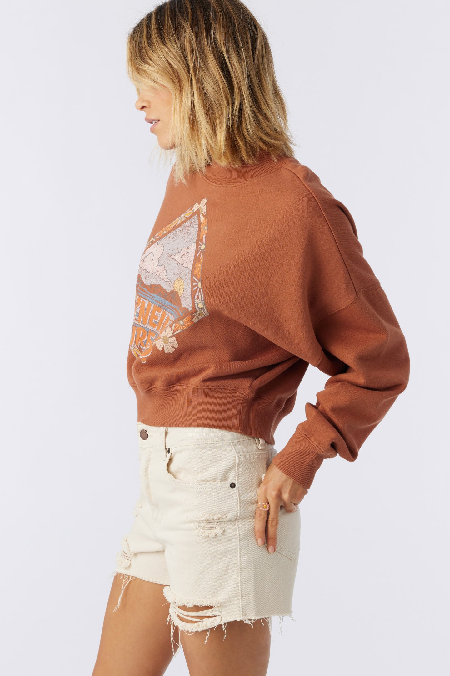 MOMENT CROP FLEECE