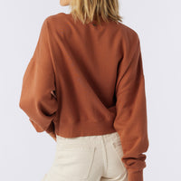 MOMENT CROP FLEECE