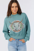 MOMENT CROP FLEECE
