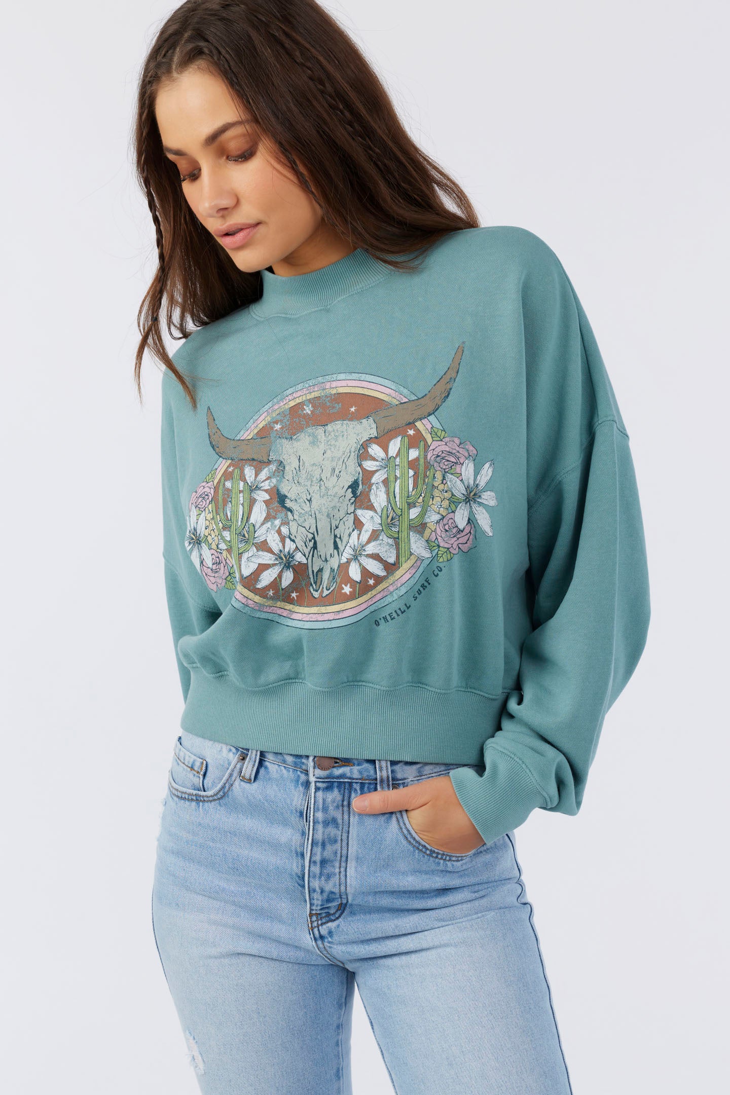 MOMENT CROP FLEECE
