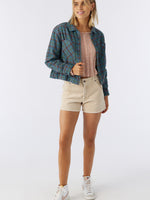 PIPPA CROP FLANNEL