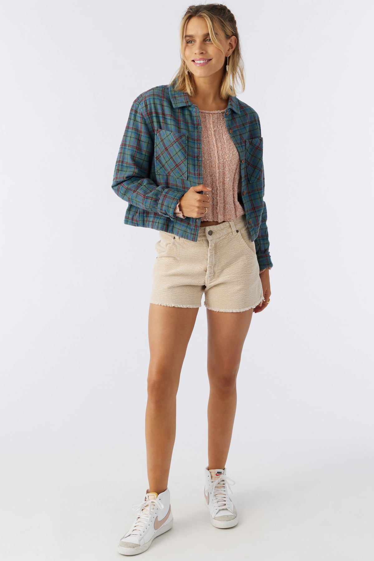 PIPPA CROP FLANNEL