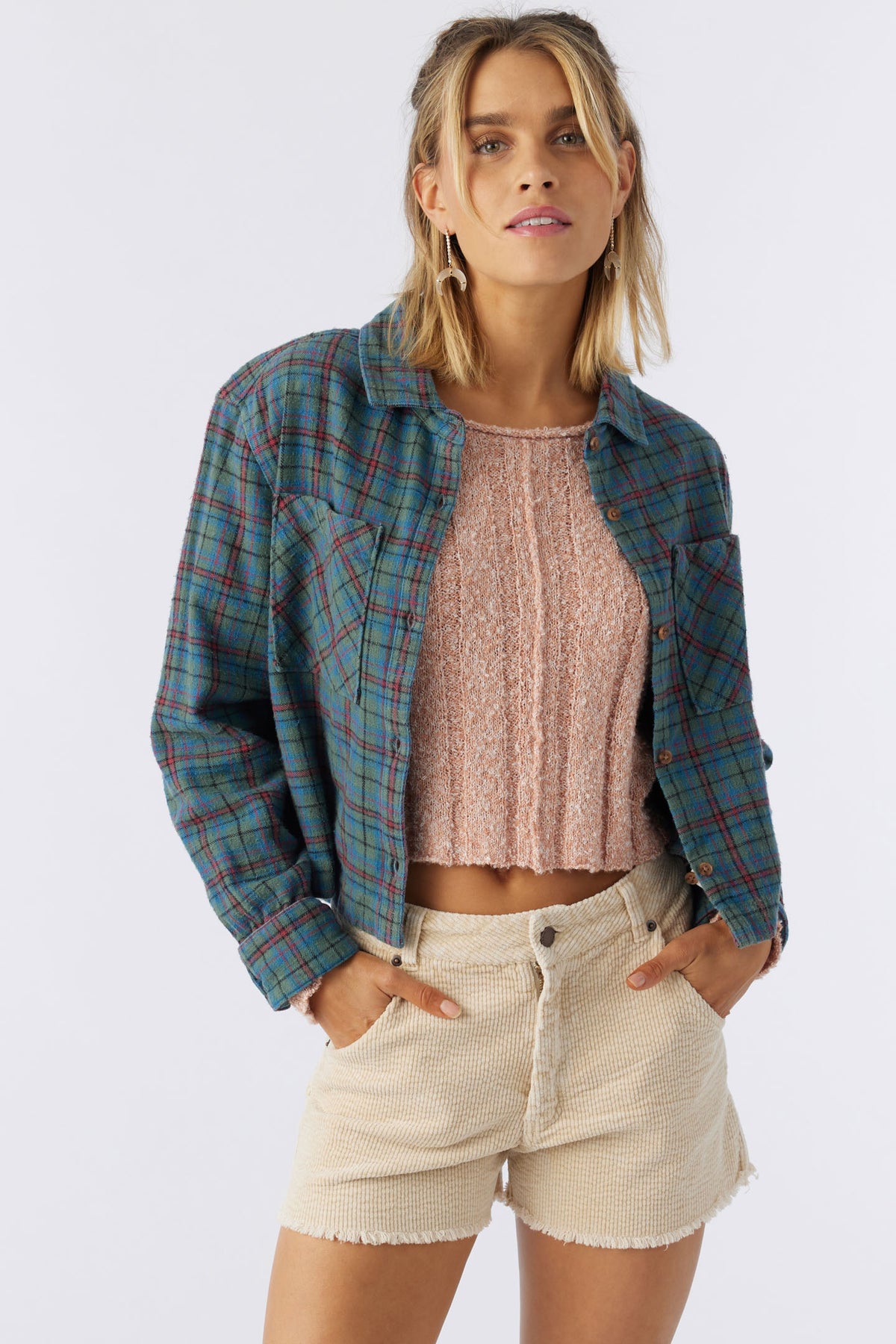 PIPPA CROP FLANNEL