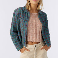 PIPPA CROP FLANNEL