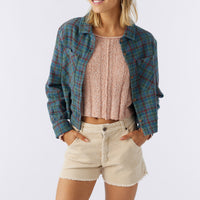 PIPPA CROP FLANNEL