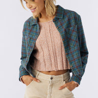 PIPPA CROP FLANNEL