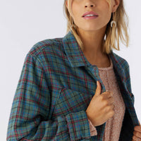 PIPPA CROP FLANNEL