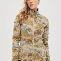 CLIME PRINTED FLEECE