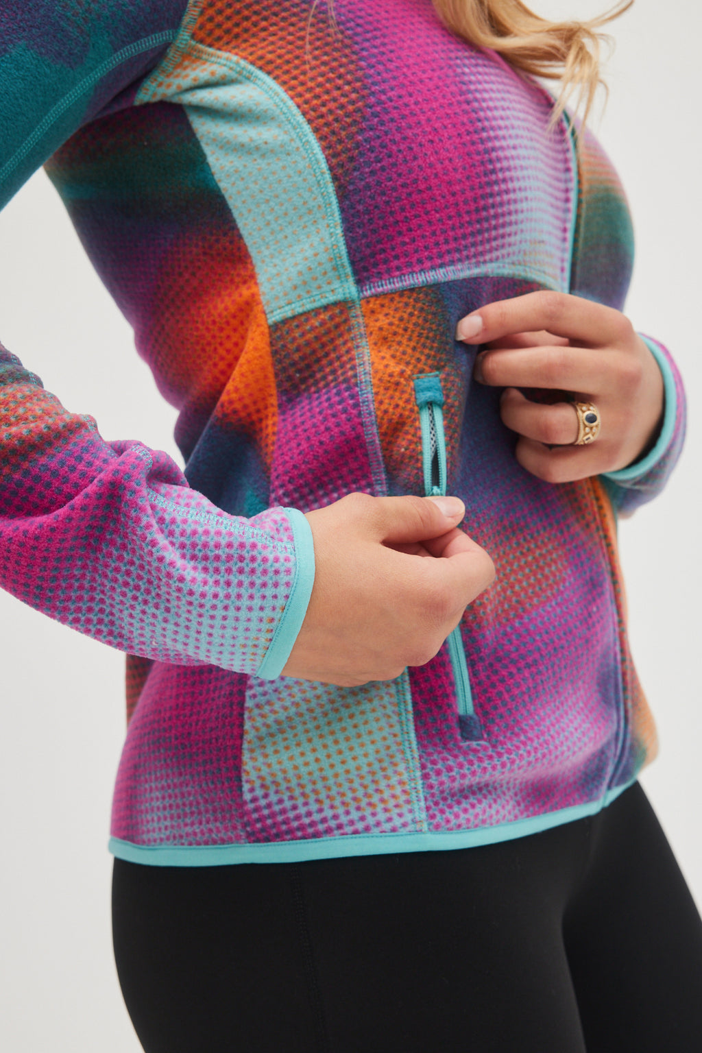 CLIME PRINTED FLEECE