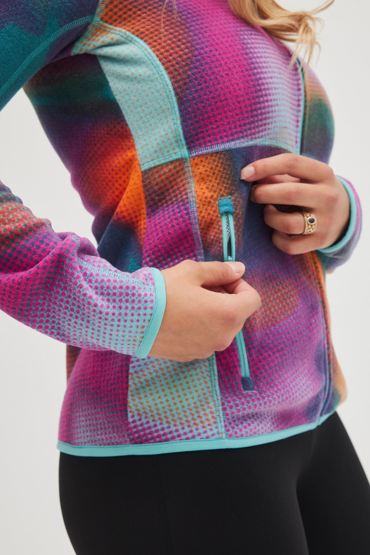 CLIME PRINTED FLEECE