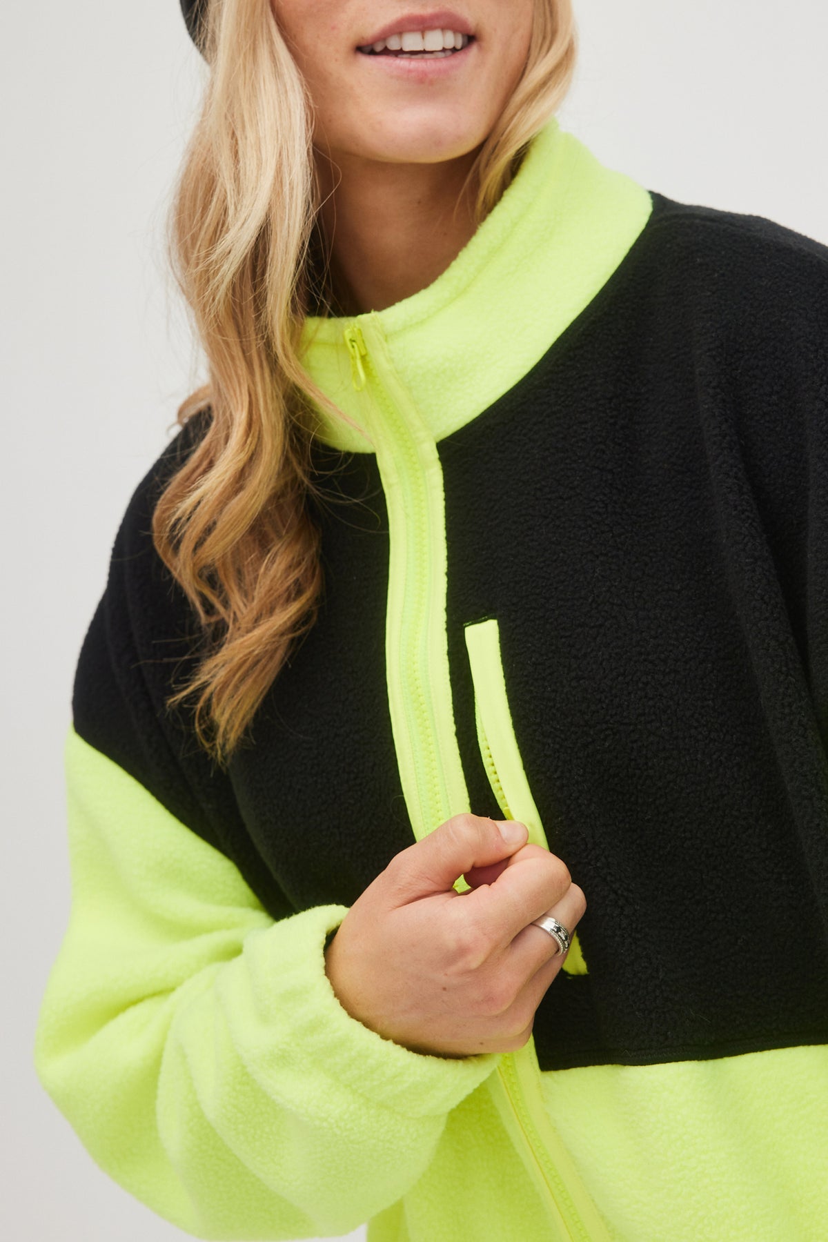 PROGRESSIVE FULL-ZIP SHERPA FLEECE