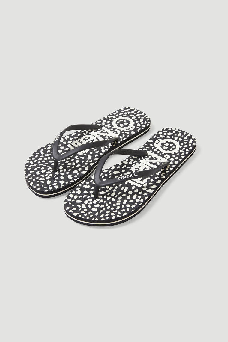 LADIES PROFILE GRAPHIC SANDALS