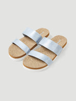 LADIES CORK SLIDES