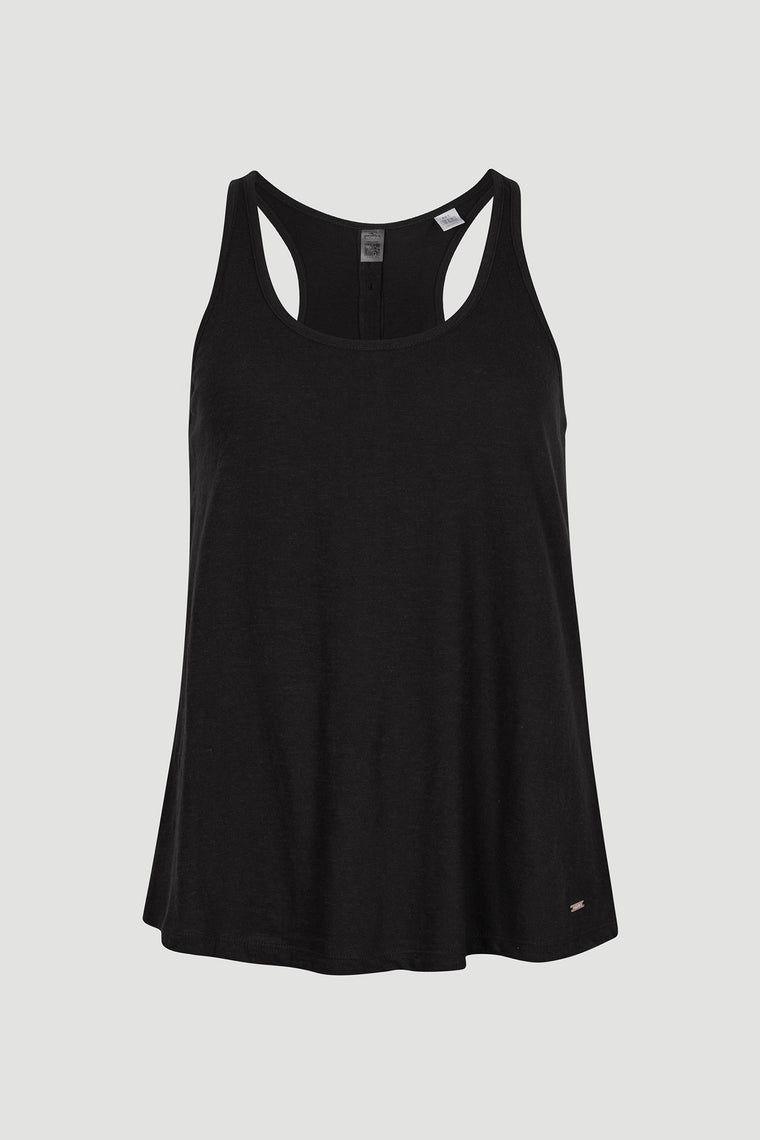 LADIES BUTTON BACK TANK TOP
