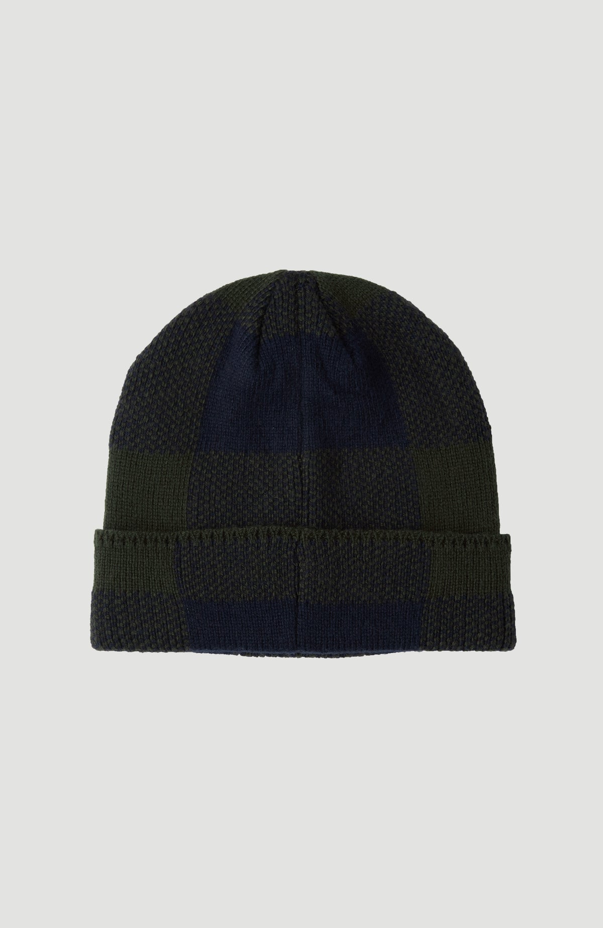 O'Neill Mens Check Mate Beanie in Ink Blue