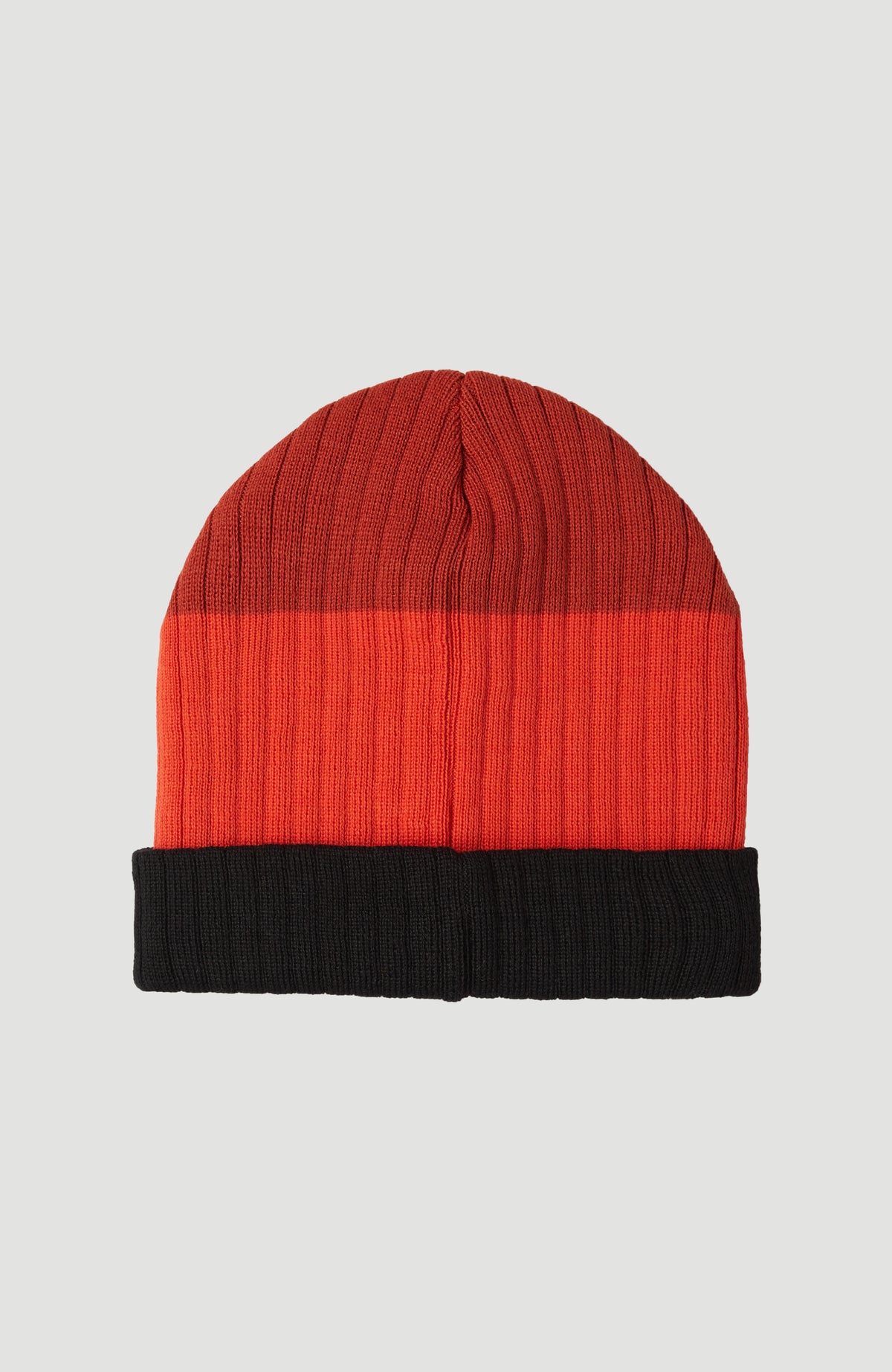 O'Neill Mens Blockstripe Beanie in Rooibos Red