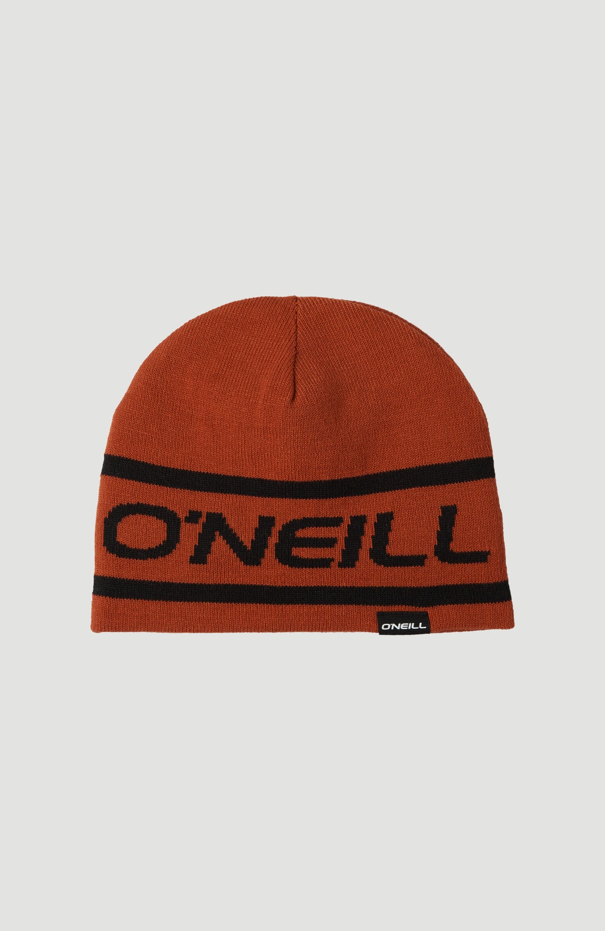 O'Neill Boys Reversible Logo Beanie in Rooibos Red