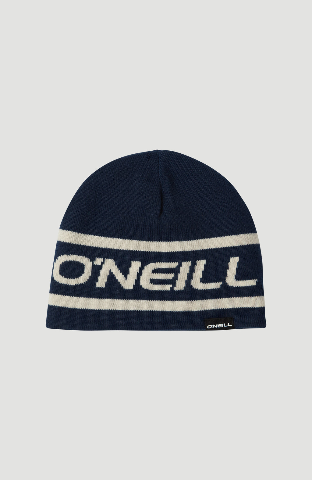 O'Neill Boys Reversible Logo Beanie in Ink Blue