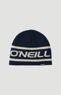 O'Neill Boys Reversible Logo Beanie in Ink Blue