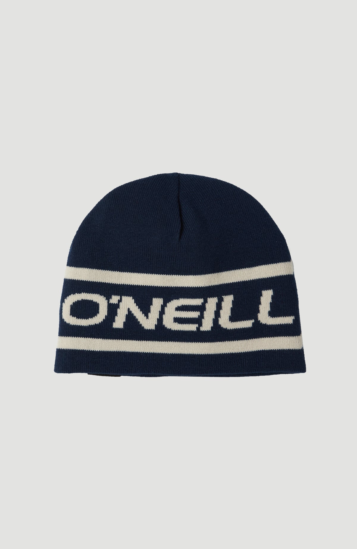 O'Neill Boys Reversible Logo Beanie in Ink Blue