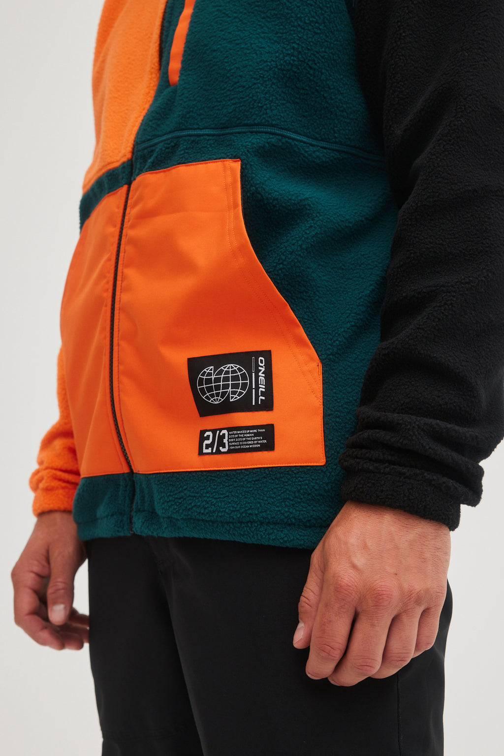 PROGRESSIVE COLOURBLOCK FLEECE